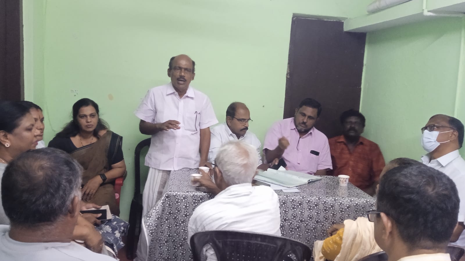 ഐ. എൻ.റ്റി.യു.സി. ചെങ്ങന്നൂർ മുനിസിപ്പൽ തല നേതൃയോഗം 